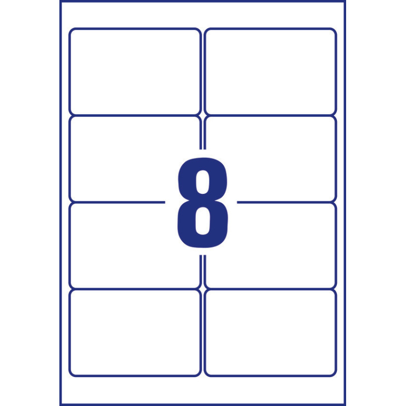 Etykiety A4 białe (25 arkuszy) 96*63,5mm L4745REV-25 AVERY ZWECKFORM