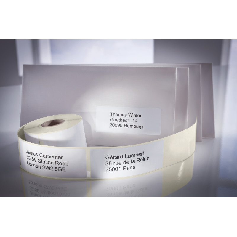 Etykiety adresowe w rolce 36x89mm 260 etyk.trwałe, białe ASS0722400 Avery Zweckform