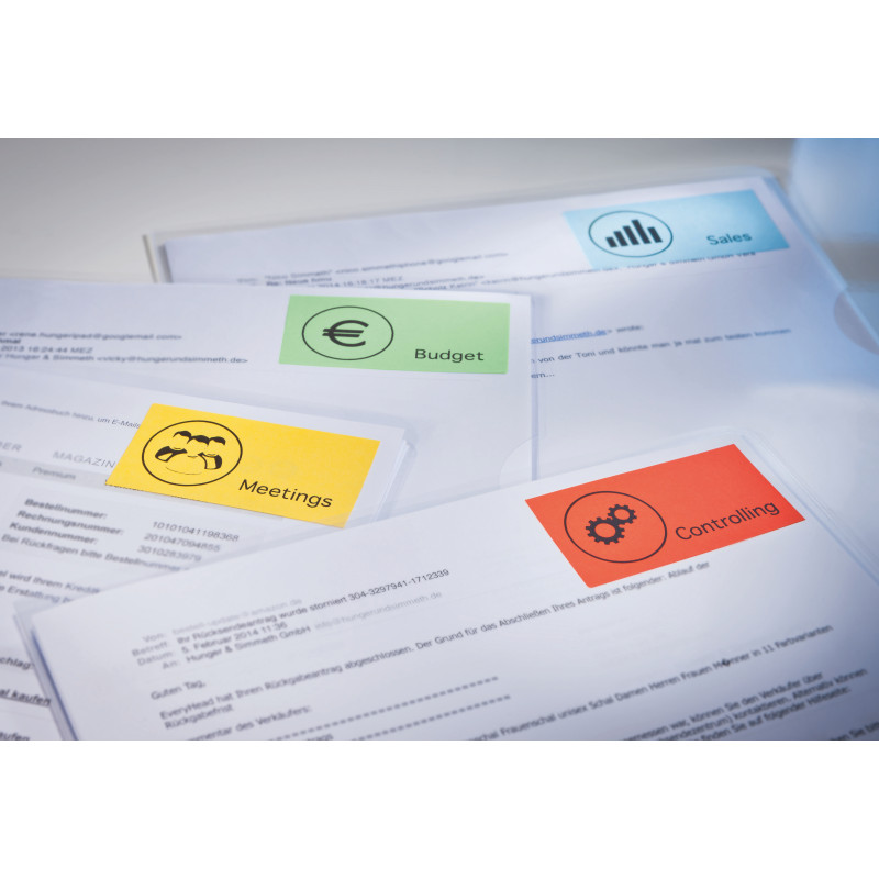 Etykiety A4 czerwone(100arkuszy)210*297mm 3470 AVERY ZWECKFORM