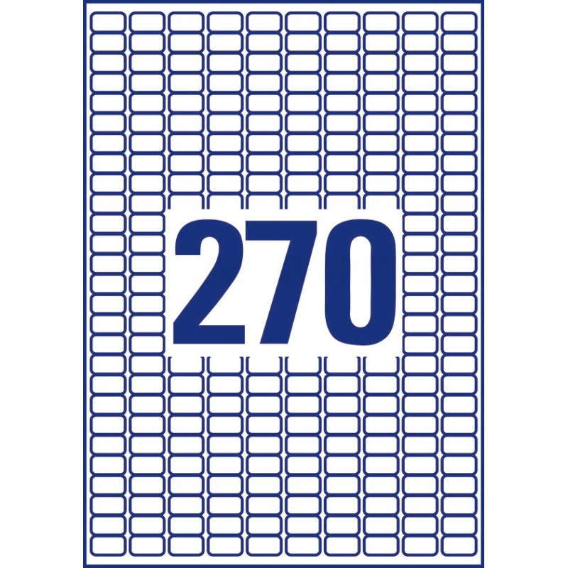 Etykiety A4 białe (25 arkuszy) 17.8x10mm L4730REV-25 AVERY ZWECKFORM