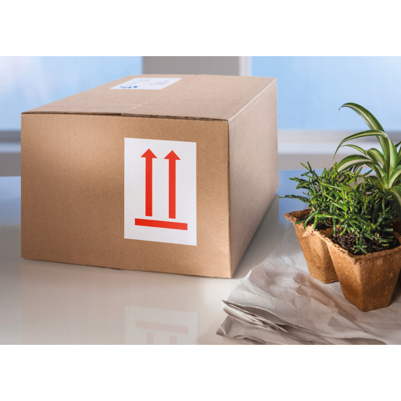 Etykieta ostrzegawcza "TUTAJ GÓRA" 74x100mm (200szt) 7250 AVERY Z WECKFORM