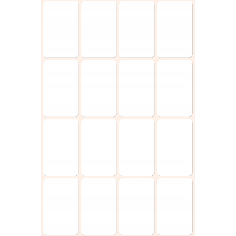 Etykiety białe 29x18mm do opisywania ręcznego (96 etykiet) 3074 AVERY ZWECKFORM