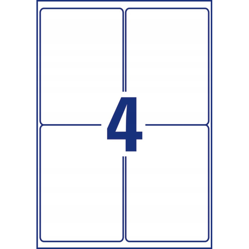 Etykiety ZF A4 99,1x139mm L7915-10 do użytku zewnętrznego AVERY ZWECKFORM