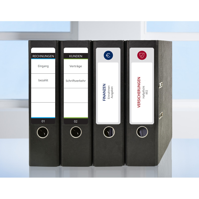 Etykiety białe 61x192mm (25 arkuszy  120 etykiet) L4761-25 AVERY ZWECKFORM