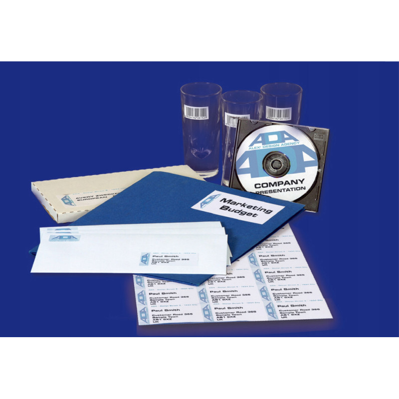 Etykiety ECONOMY A4 białe 52.5x29,7mm ELA049 AVERY ZWECKFORM