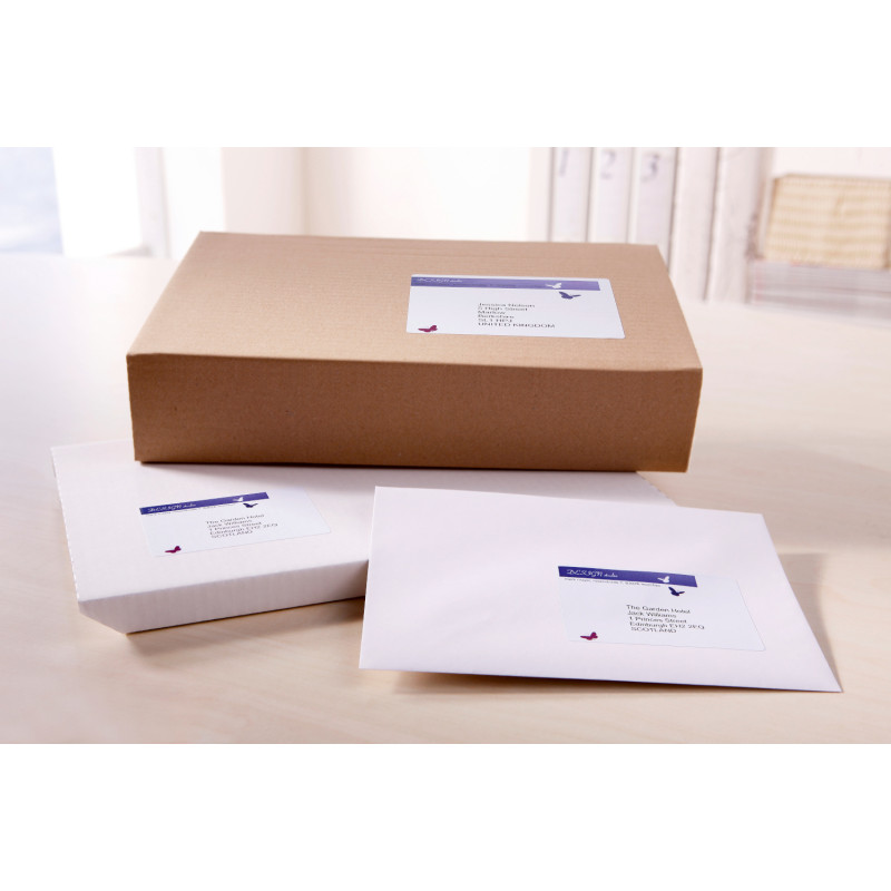 Etykiety kryjące wysyłkowe BlockOut, 99,1x93,1mm L7166B-100 AVERY ZWECKFORM