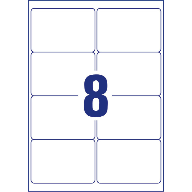 Etykiety kryjące wysyłkowe BlockOut, 99,1x67,7mm L7165B-100 AVERY ZWECKFORM