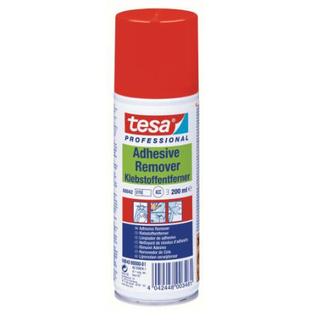 Płyn do usuwania etykiet i kleju 200ml w sprayu 60042-00001-00 TS TESA