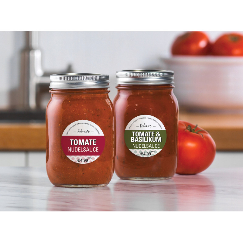 Usuwalne etykiety na przetwory A4 10 ark. 40 mm okrągłe białe 5080 AVERY ZWECKFORM