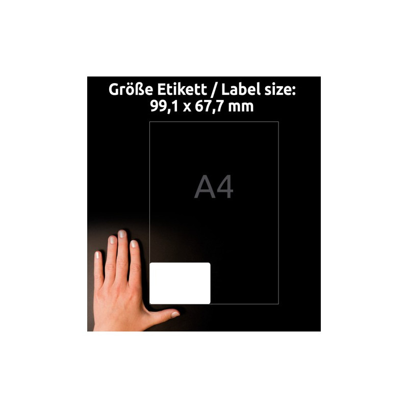 Etykiety foliowe Ultra Resistant 99,1x67,7mm (40arkuszy320etykiet) L7914-40 AVERY ZWECKFORM