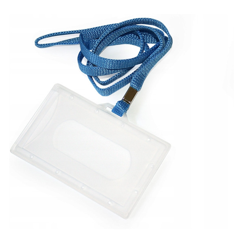 Identyfikator Holder z taśma niebieską 601033 ARGO