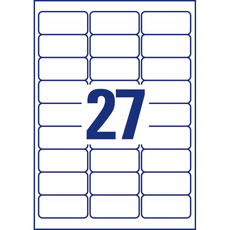 Identyfikator do zadruku samop.L4784-20 635x296mm ZF biały sztucz.jedwab AVERY ZWECKFORM