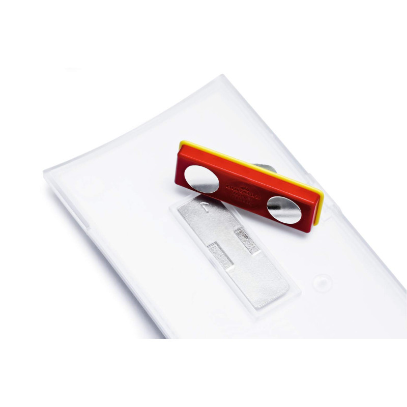 Identyfikator 54x90mm z magnesem(10szt.) 821519 CLICK FOLD DURABLE