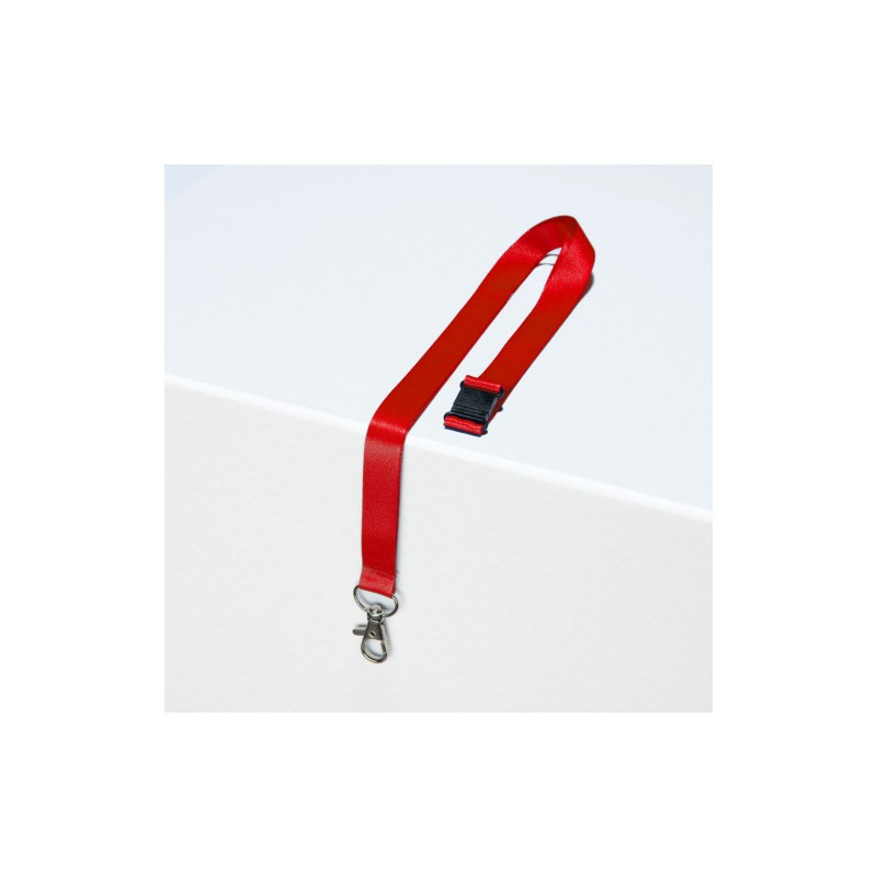 Smycz z karabińczykiem (10 sztuk) 440x15mm czerwona 4842R AVERY