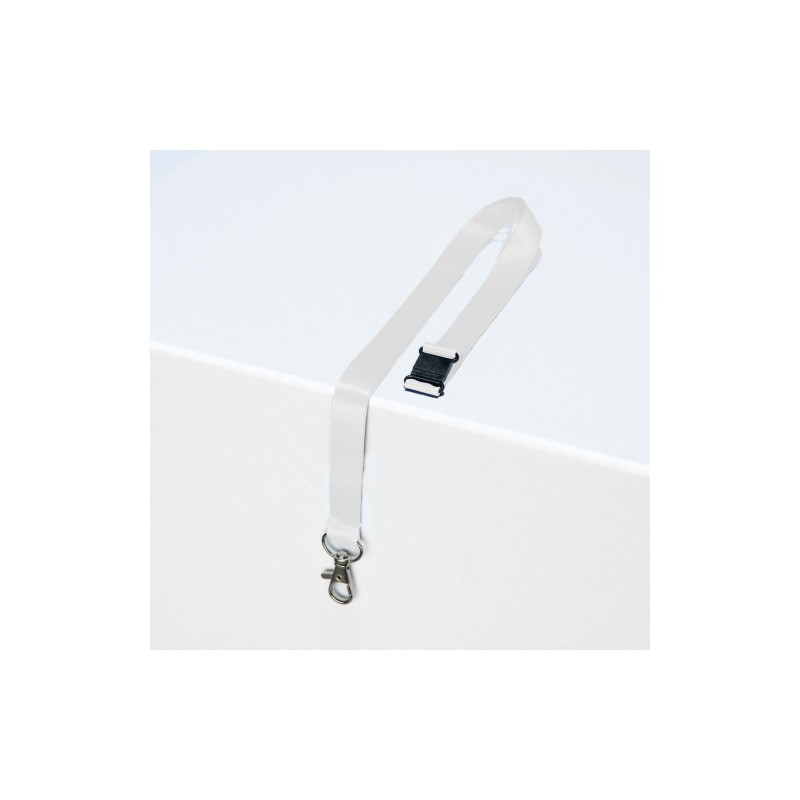 Smycz z karabińczykiem (10 sztuk) 440x15mm biała 4842W AVERY