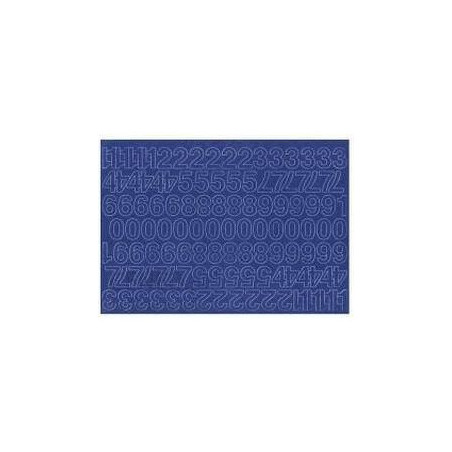 Cyfry samoprzylepne 1,5cm (8) niebieskie ARTDRUK