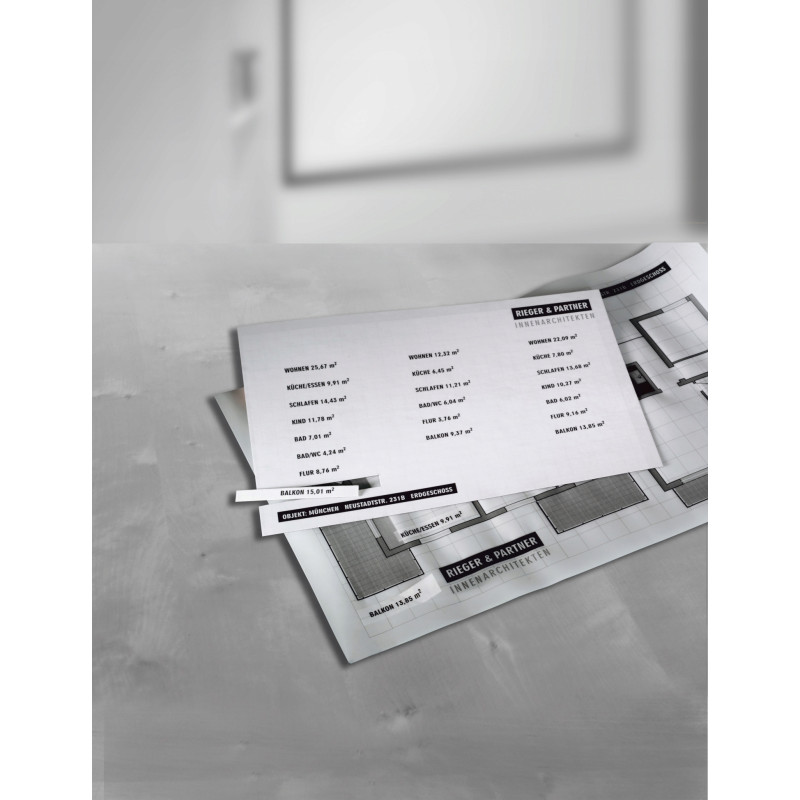 Folie samoprzylepne A4 0.13mm (100 ark) przezroczyste LASER 3480 AVERY ZWECKFORM