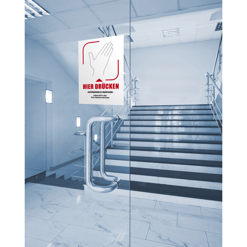 Folia samoprzylepna biała 105x148mm z powierzchnią antydrobnoustrojową L8003-10 AVERY ZWECKFORM