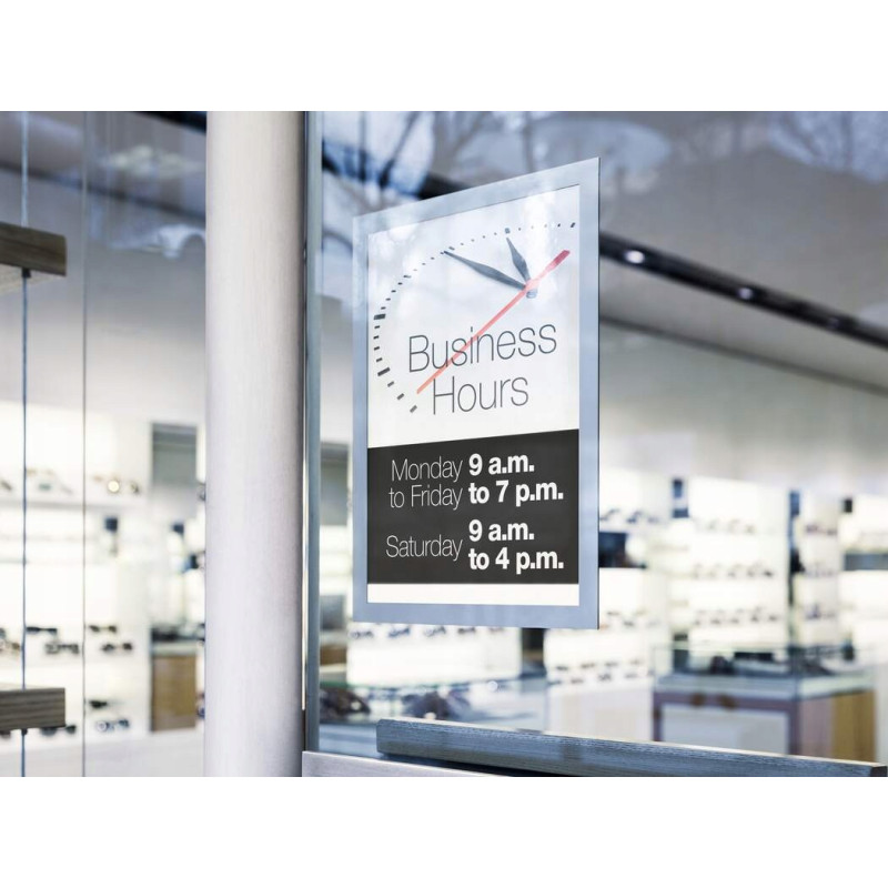 Ramka plakatowa DURAFRAME SUN A4 srebrna 484123 DURABLE