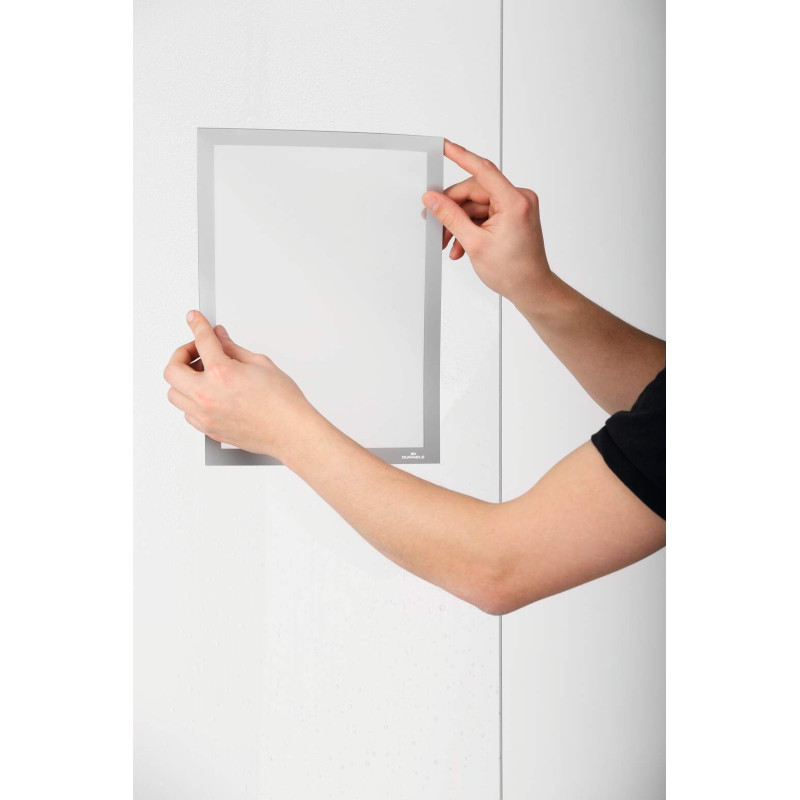 Ramka plakatowa DURAFRAME SUN A4 srebrna 484123 DURABLE