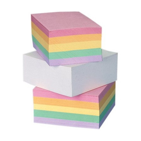 Bloczek klejony 90x90x35mm kolorowy NATUNA