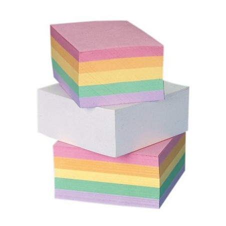 Bloczek klejony 90x65x35mm kolorowy NATUNA