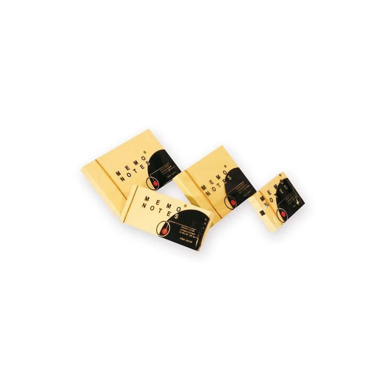 Bloczek samoprzylepny 50x75mm 100k żółty MEMO DALPO