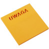 Bloczek samoprzylepny 75x75mm UWAGA 50k 110328 SMART