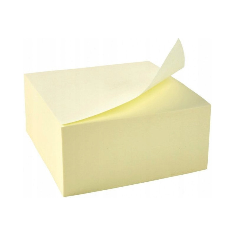 Bloczek samoprzylepny 51x51mm 400k żółty D.RECT (009505)