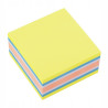 Bloczek samoprzylepny 75x75mm 400k mix neon mango D.RECT (110626)