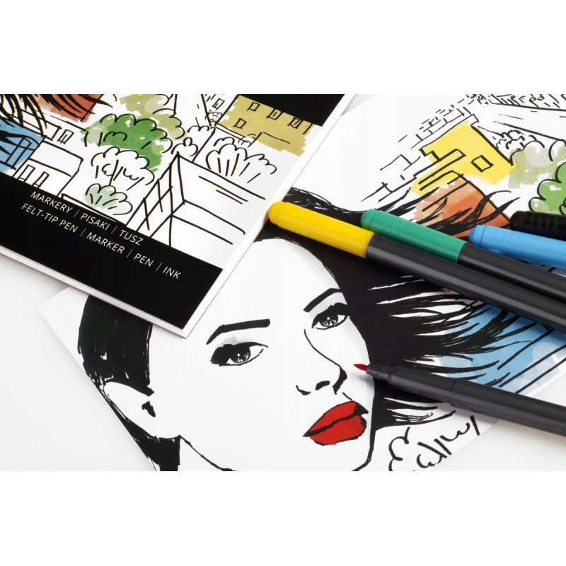 Blok do markerów A5 25k 100g HA 3710 1520-A25 HAPPY COLOR