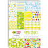 Blok z motywami A4 15k SPRING 30 motywów HA3808 2030-S HAPPY COLOR