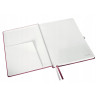 Notatnik twardy LEITZ STYLE A4 kratka ciemnoczerwony 44760028