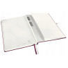 Notatnik twardy LEITZ STYLE A4 kratka ciemnoczerwony 44760028