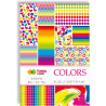 Blok z motywami A4 15k COLORS 27 motywów HA 3808 2030-C HAPPY COLOR