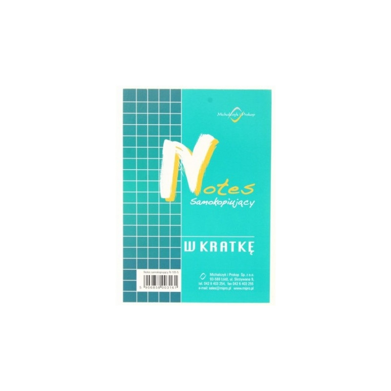 N-105-5 Notes A-6 kratka samokopiujący