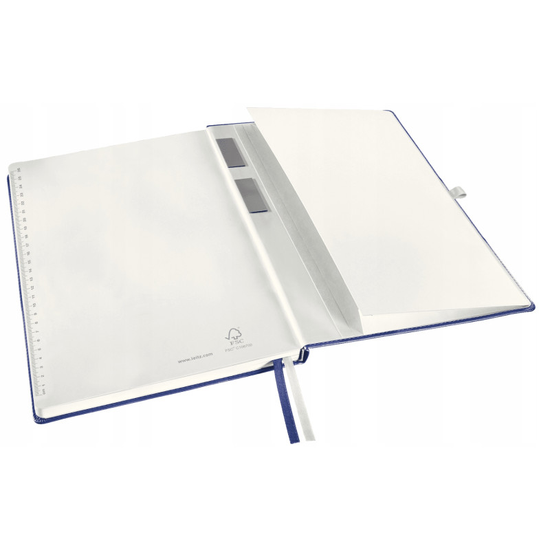 Notatnik twardy LEITZ STYLE A4 kratka niebieski 44760069