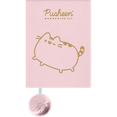 Notes pluszowy Notatnik A5 96 kartek w linie PUSHEEN St.Majewski