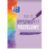 Blok rysunkowy szkolny A4 pastelowy 10 kartek 100g 400166081 OXFORD