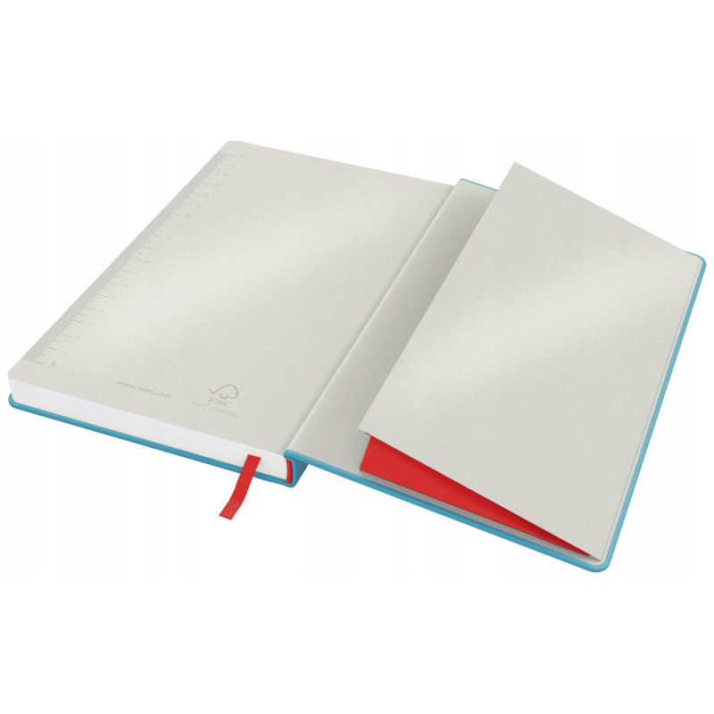 Notatnik Leitz Cosy, A5, kratka, niebieski 44540061