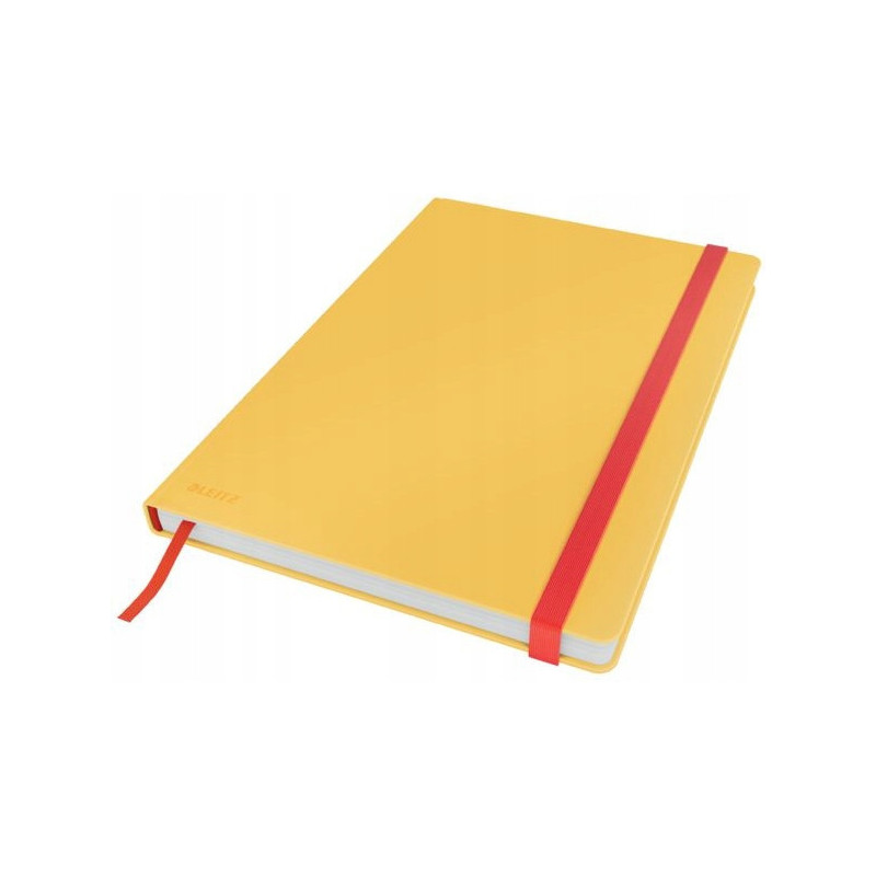 Notatnik Leitz Cosy, B5, kratka, żółty 44820019
