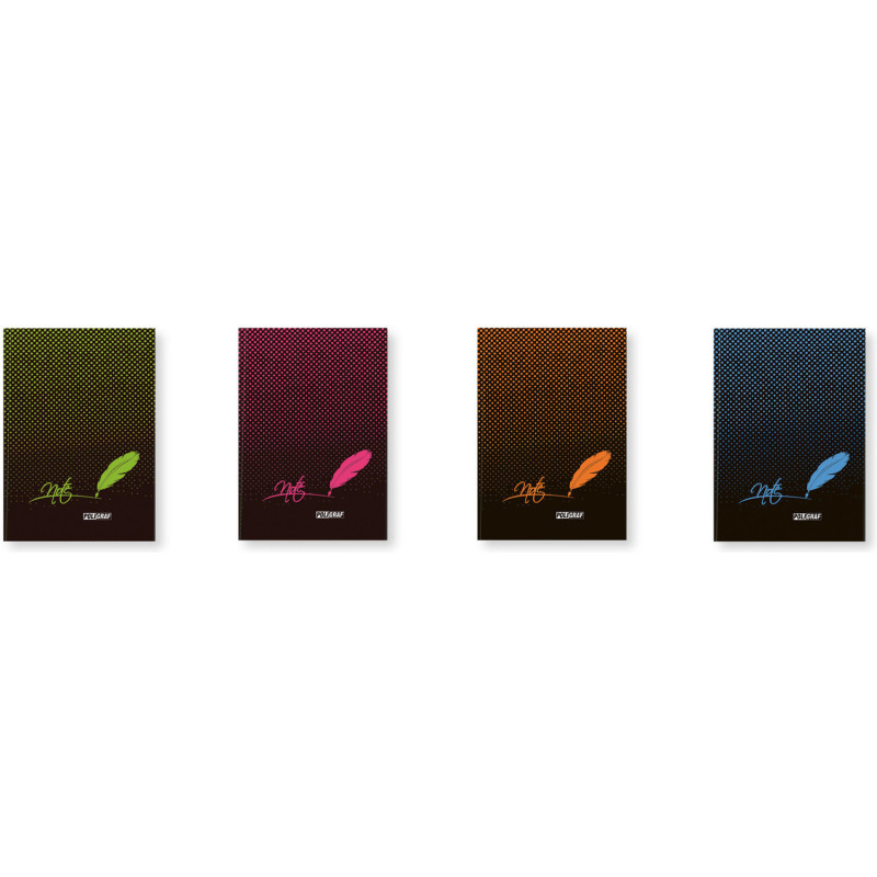 Notes B6 80k kratka NOTE miękka oprawa POLIGRAF