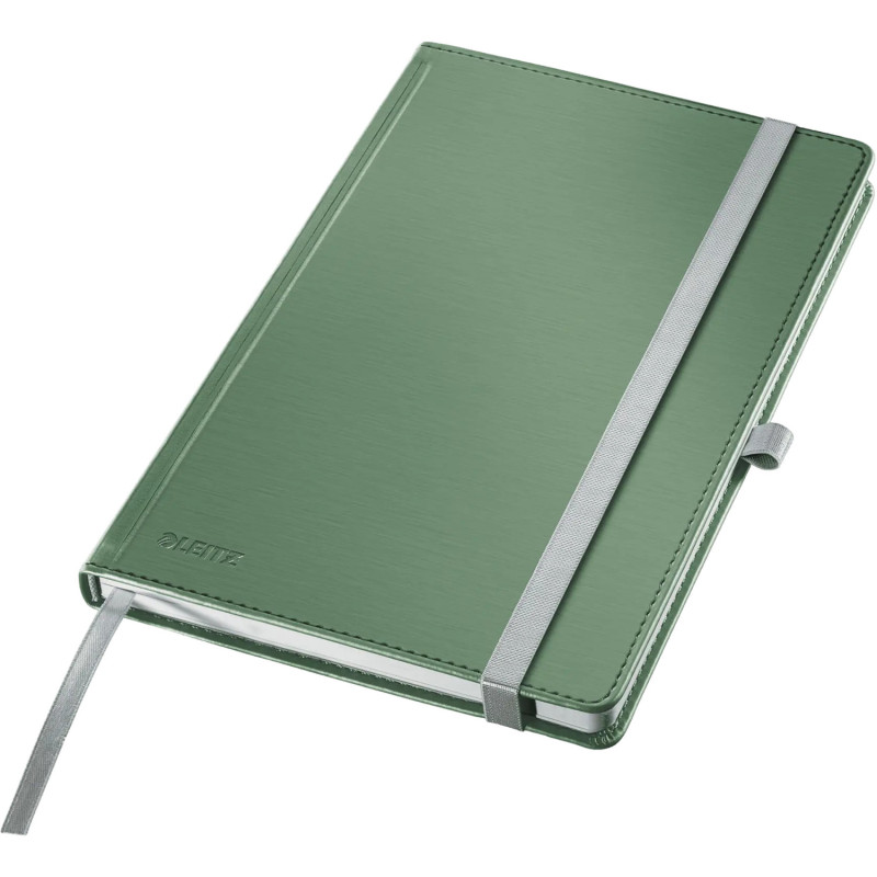 Notatnik w twardej oprawie Style A5 w kratkę seledynowy 44861053 LEITZ