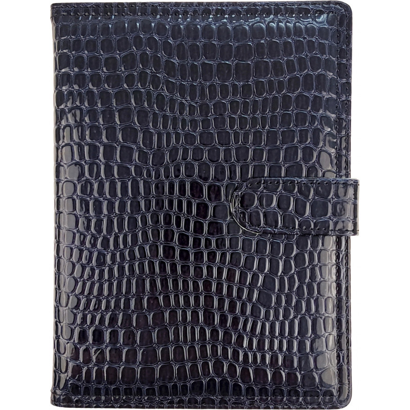 Kalendarz B5 dzienny z zapięciem 2026 krokodyl granatowy 0405-0921-02 Panta Plast