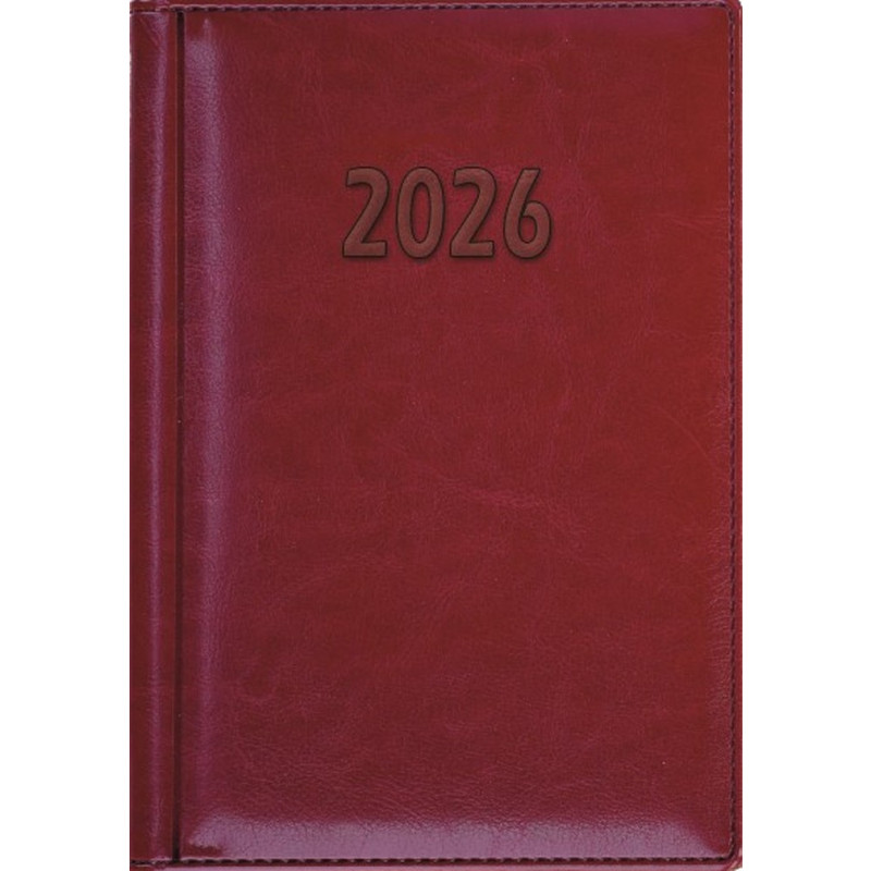 Terminarz A4 dzienny, okładka skóropodobna wycinane registry C2 BESKIDY