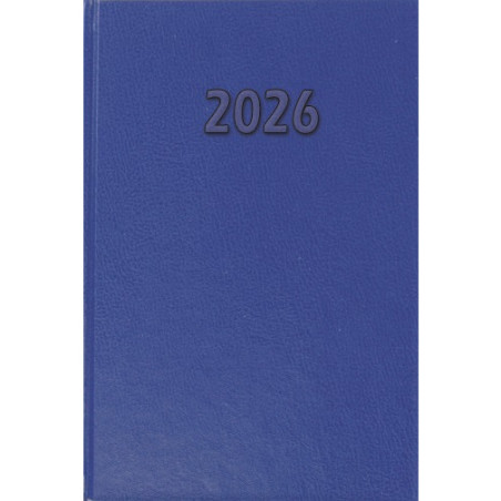 Terminarz A5 dzienny K1 niebieski oprawa twarda BESKIDY