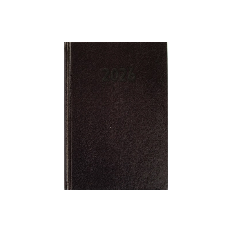 Terminarz A5 dzienny K1 czarny oprawa twarda BESKIDY