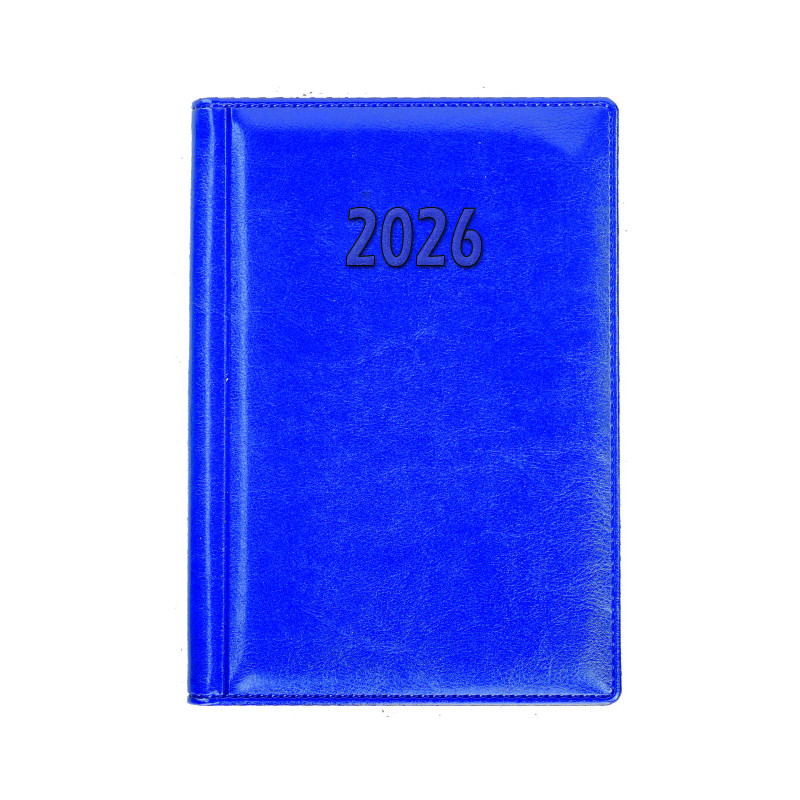 Terminarz A5 dzienny, okładka skóropodobna - tłoczone szycie LUX K7 BESKIDY