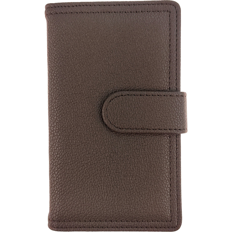 Kalendarz B6 dzienny z zapięciem 2026 ekoskóra brązowy 0405-0934-11 Panta Plast