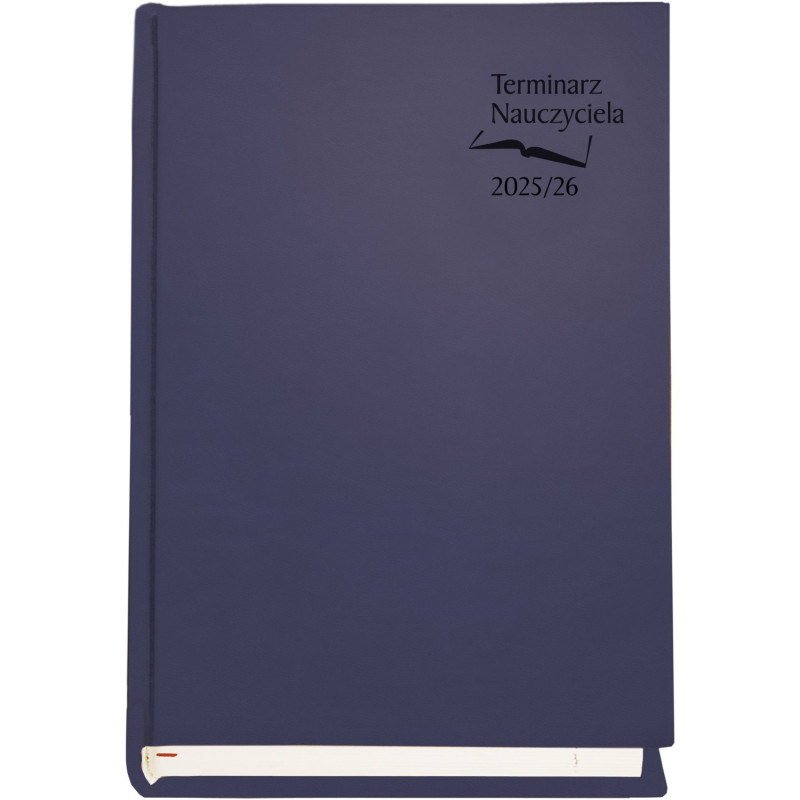 Terminarz NAUCZYCIELA 2025/2026 granatowy T-155V-G Michalczyk i Prokop